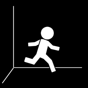run inside